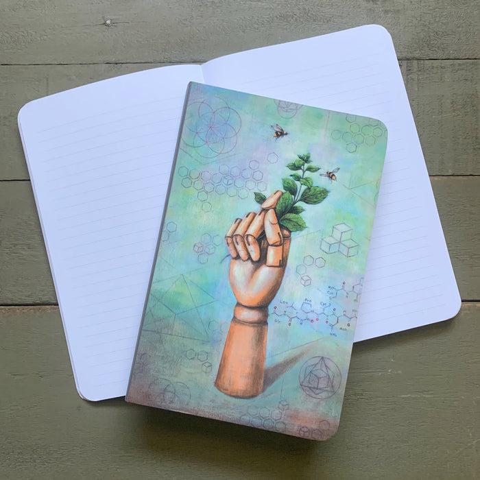 Mint to Bee Notebook (lined)