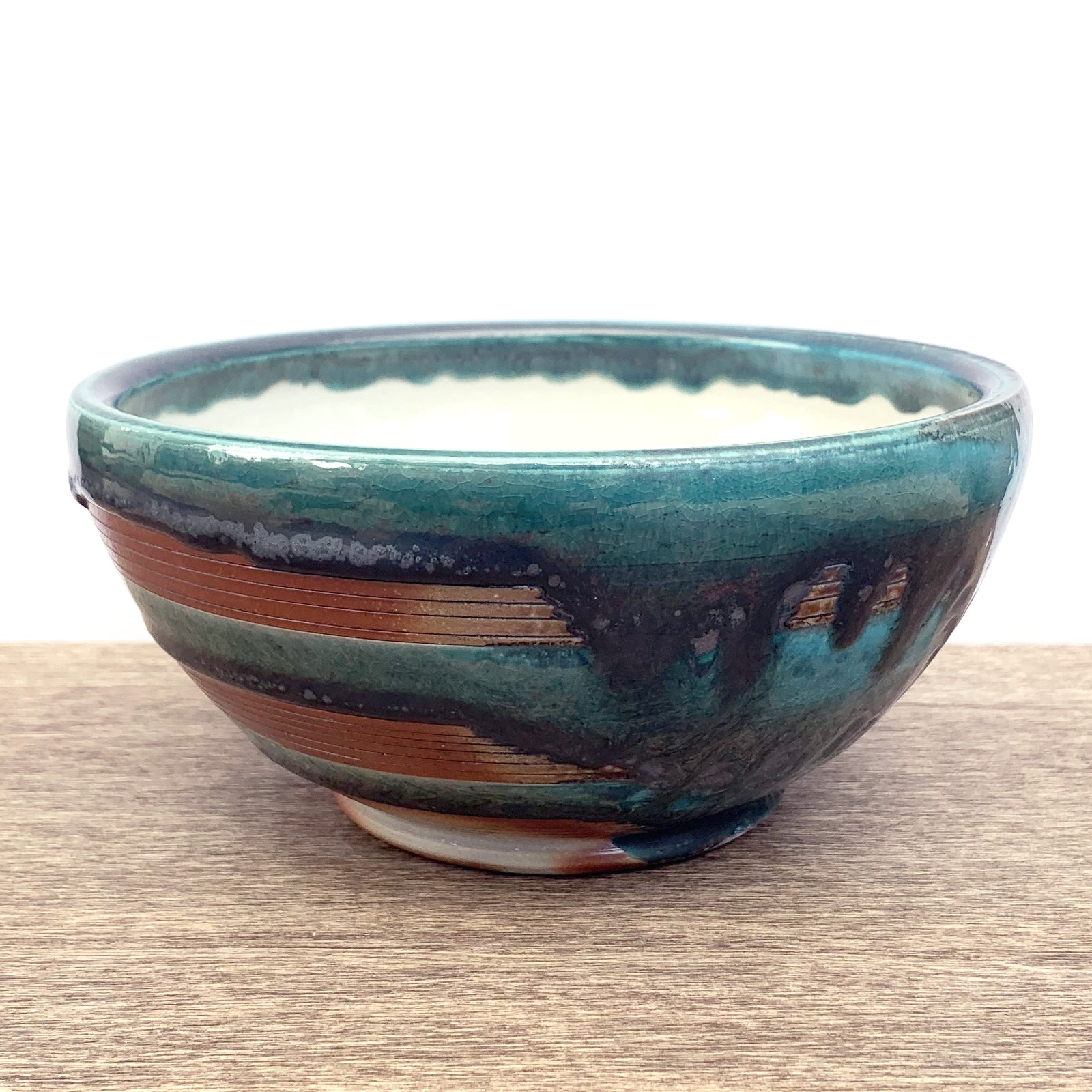 Soda Fired Serving Bowl 1