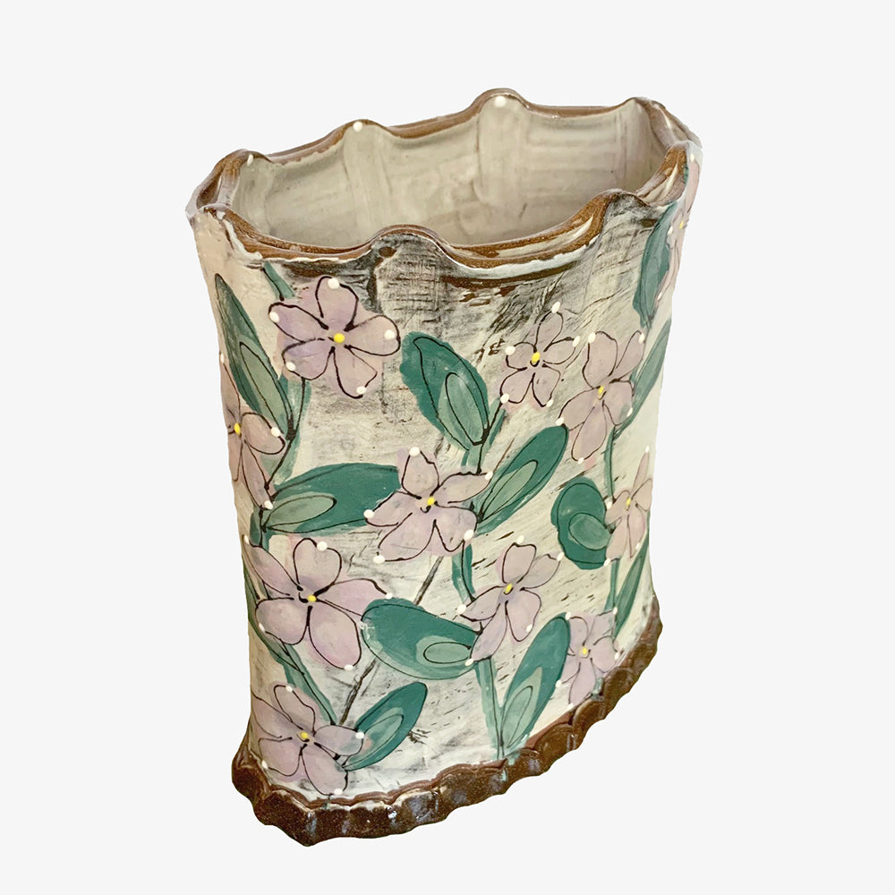 Oval Pocket Vase